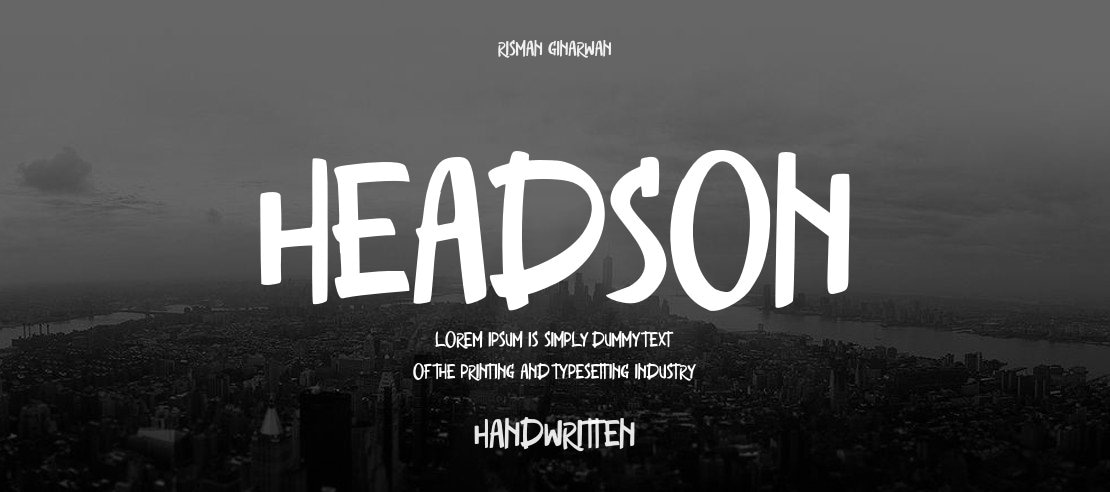 Headson Font