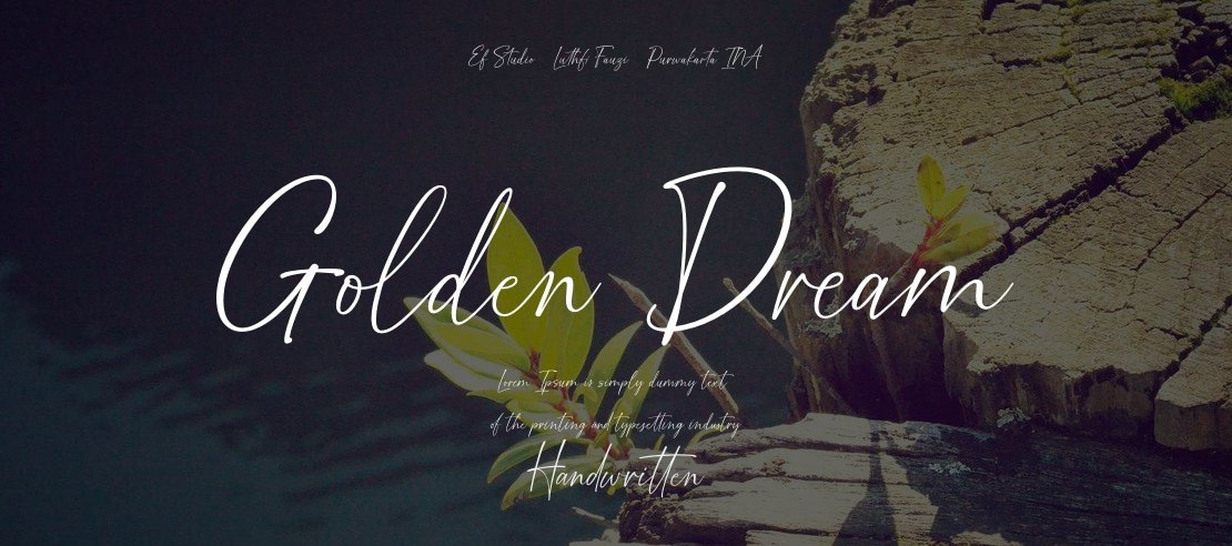 Golden Dream Font