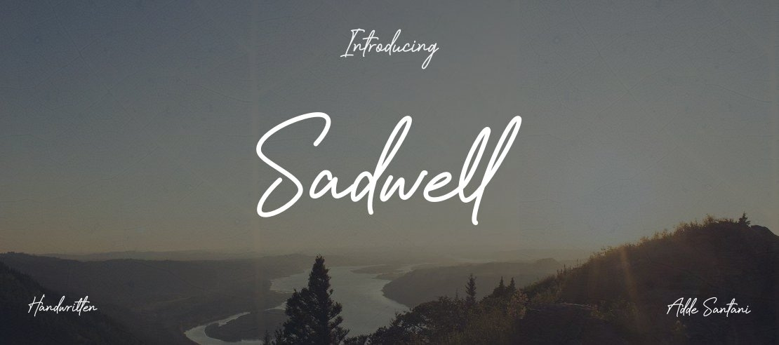 Sadwell Font Family