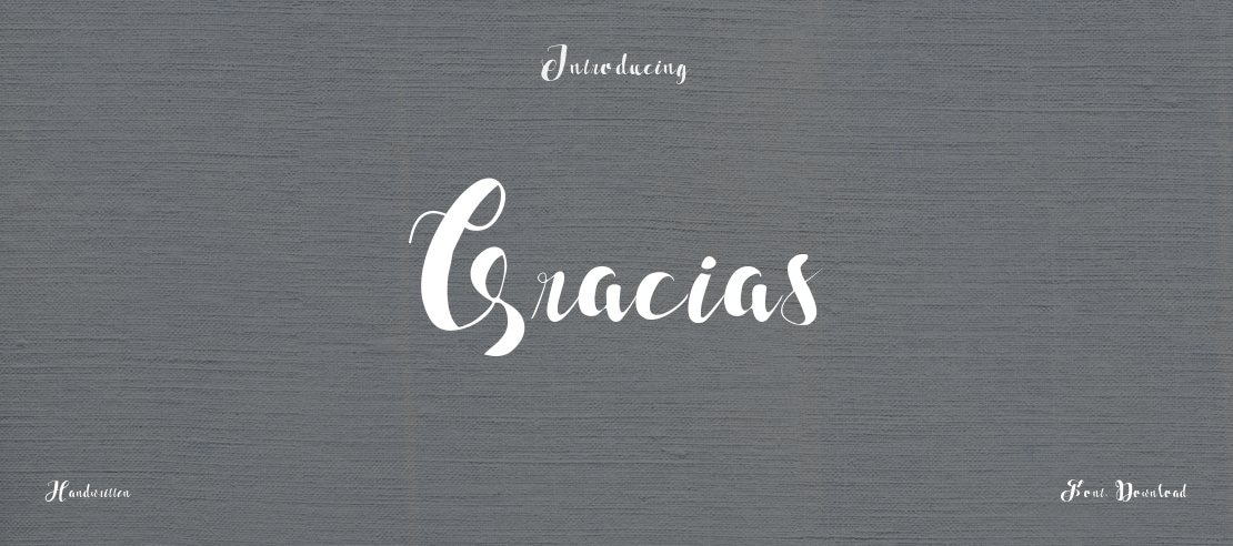 Gracias Font