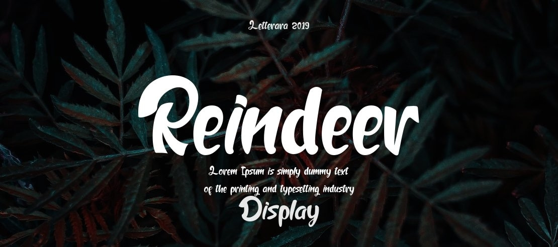 Reindeer Font