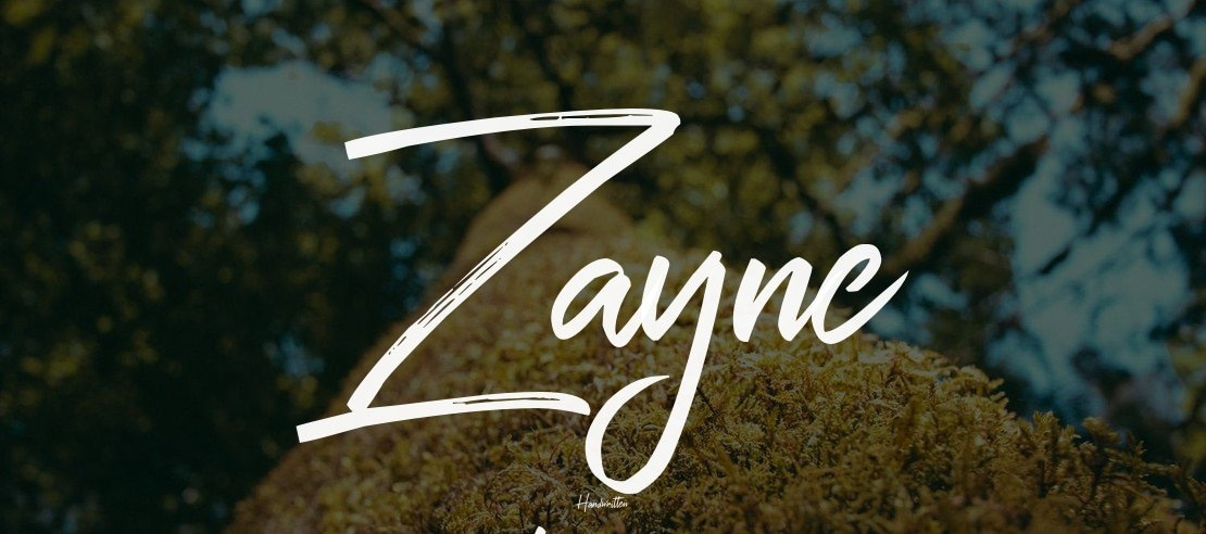 Zayne (free) Font