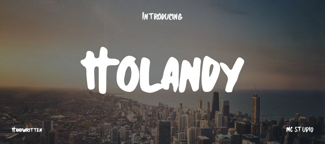 Holandy Font