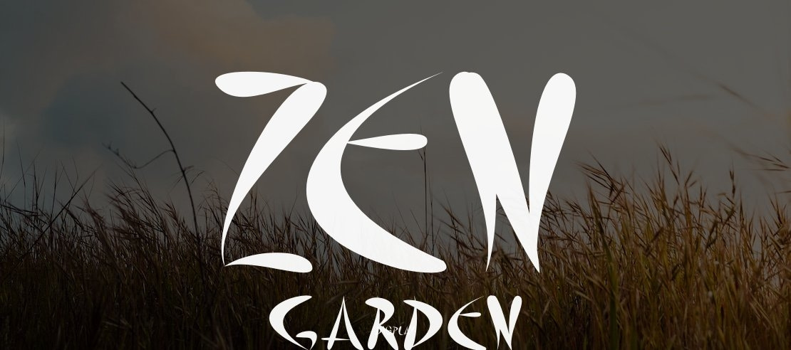 Zen Garden Font