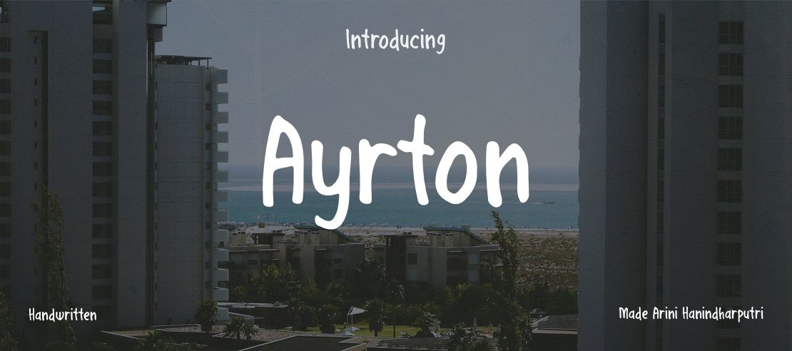 Ayrton Font