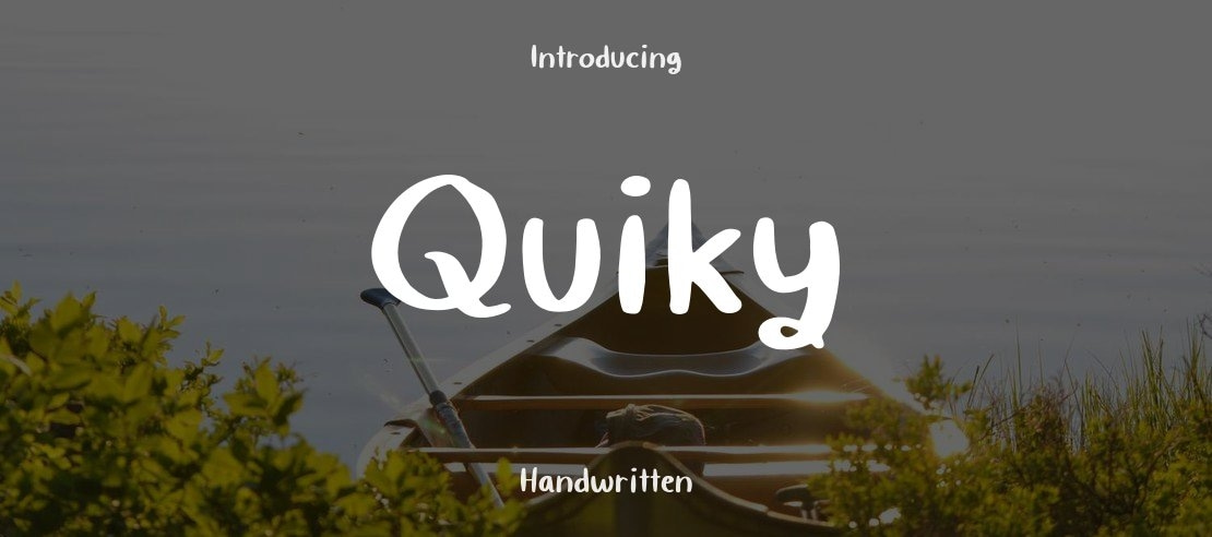 Quiky Font