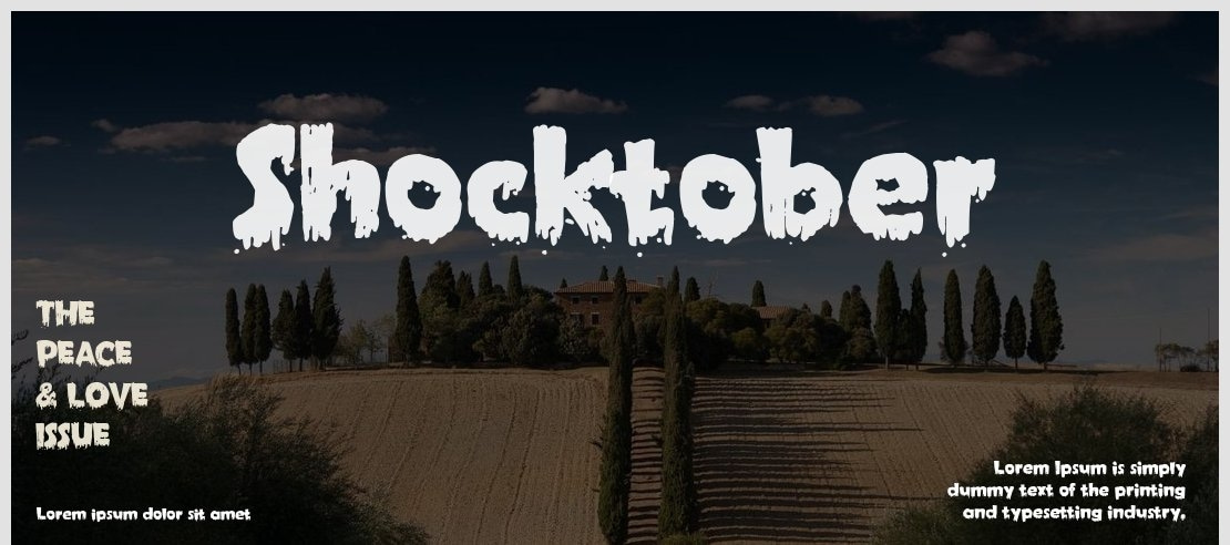 Shocktober Font