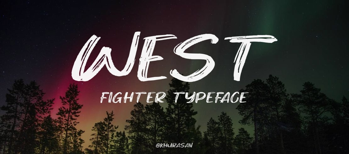 West Fighter Font