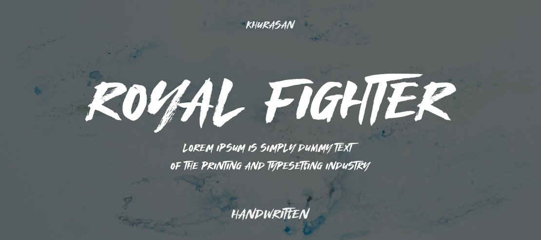 Royal Fighter Font