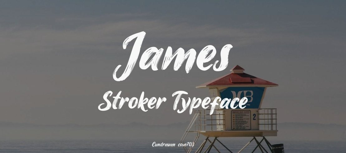 James Stroker Font