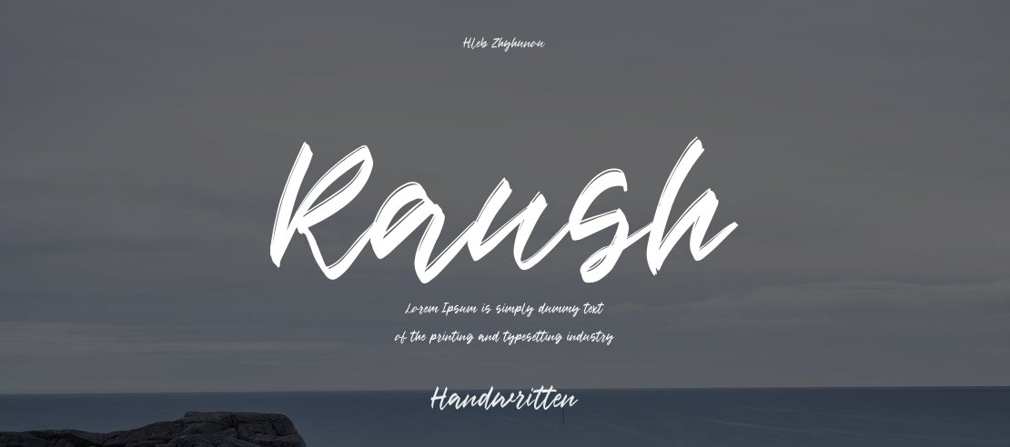 Raush Font