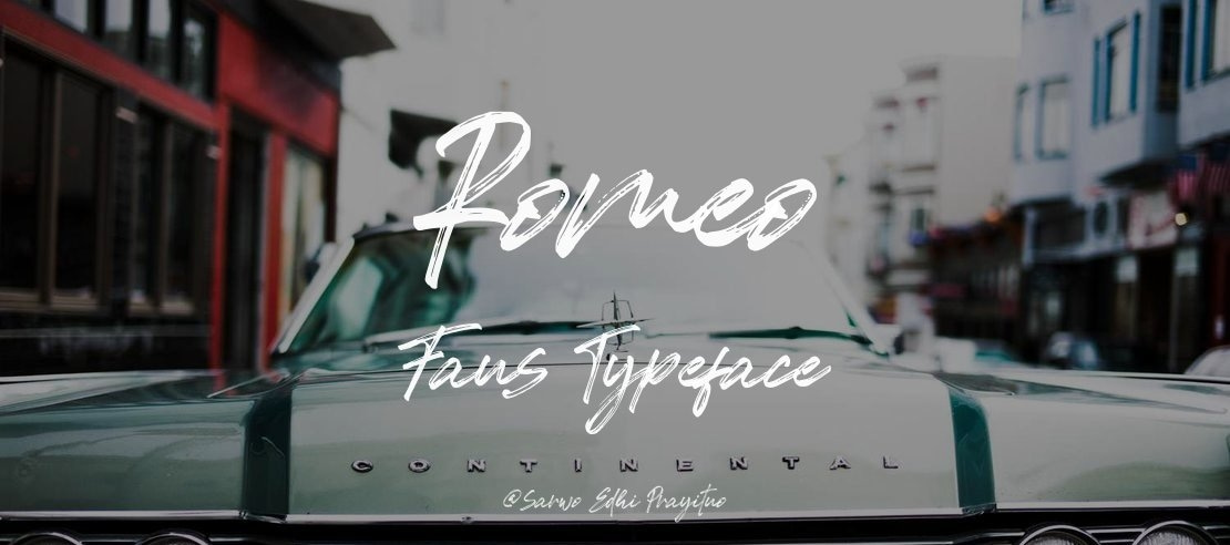 Romeo Fans Font