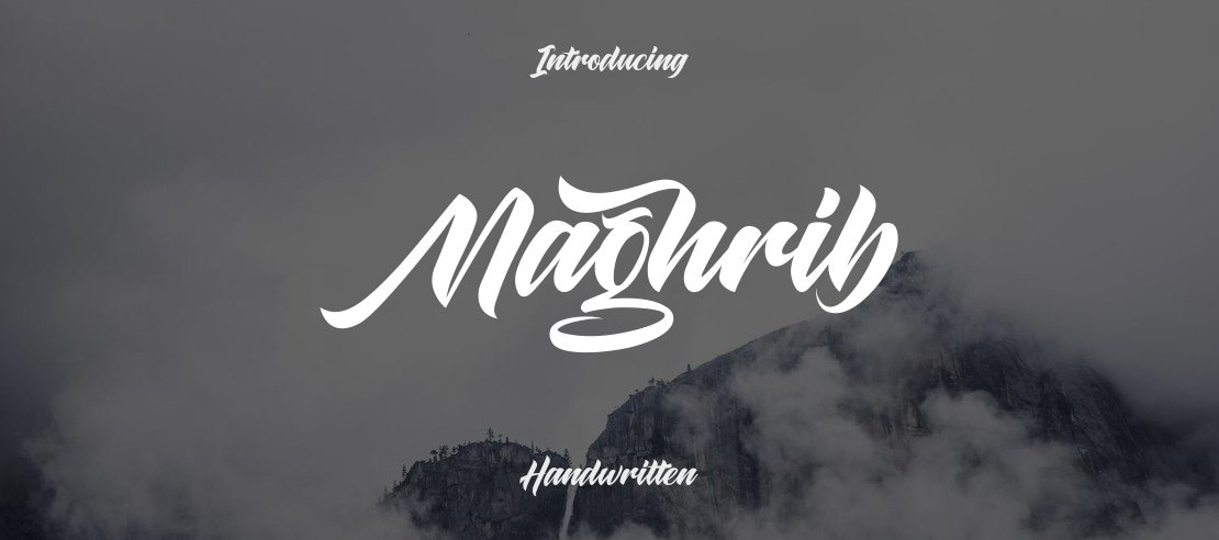 Maghrib Font