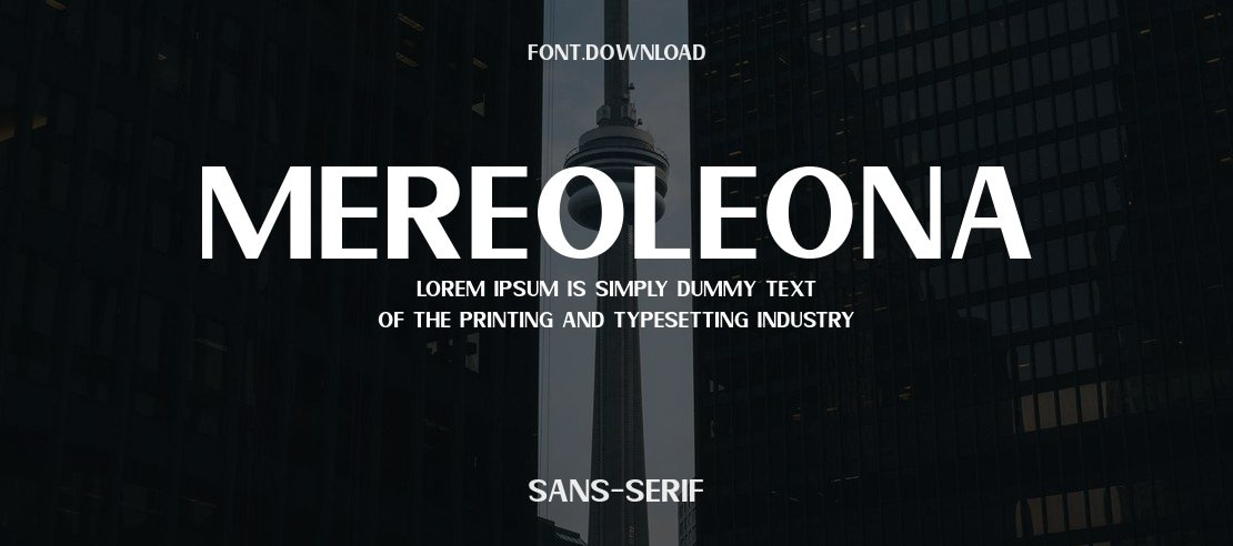 Mereoleona Font