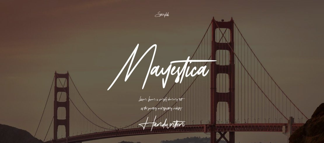 Mayestica Font