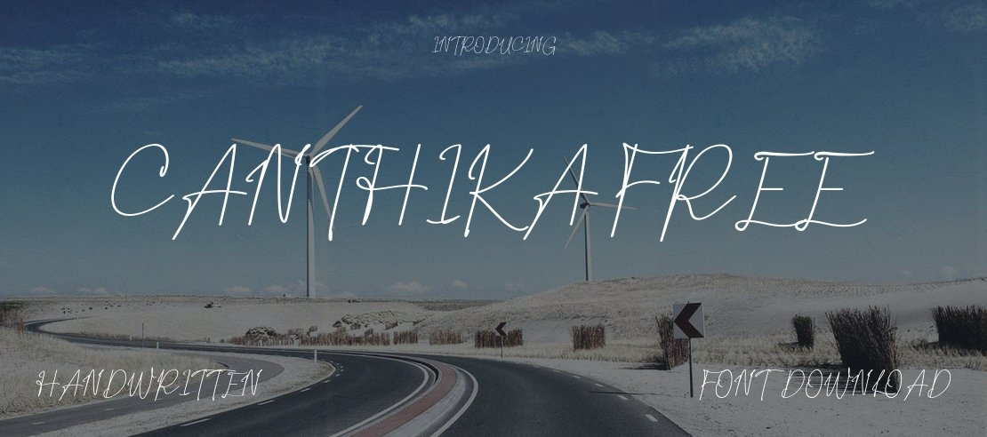 Canthika Free Font