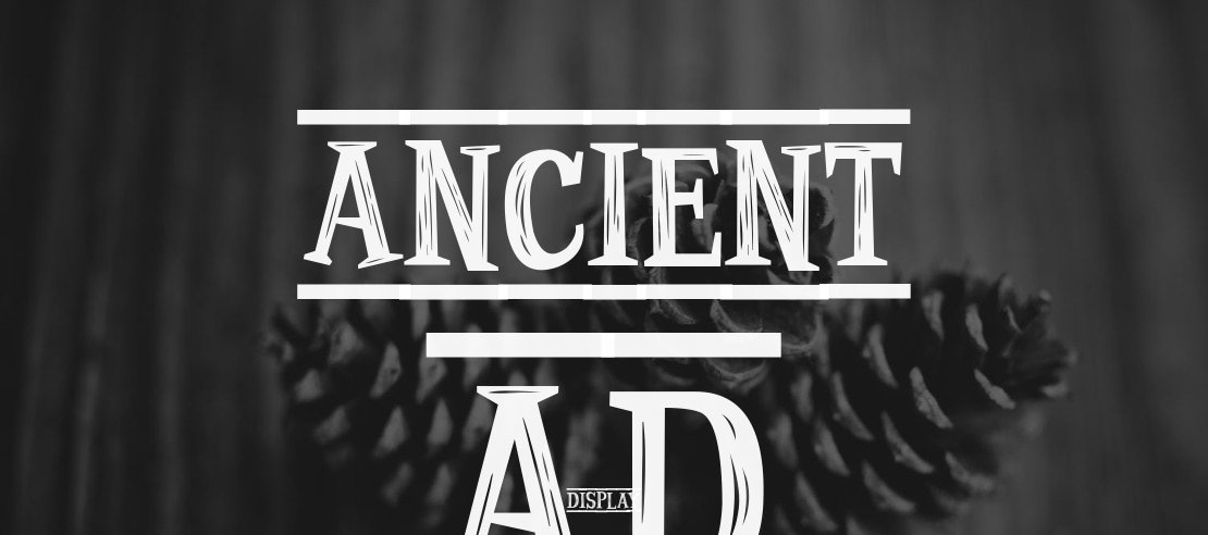 Ancient Ad Font