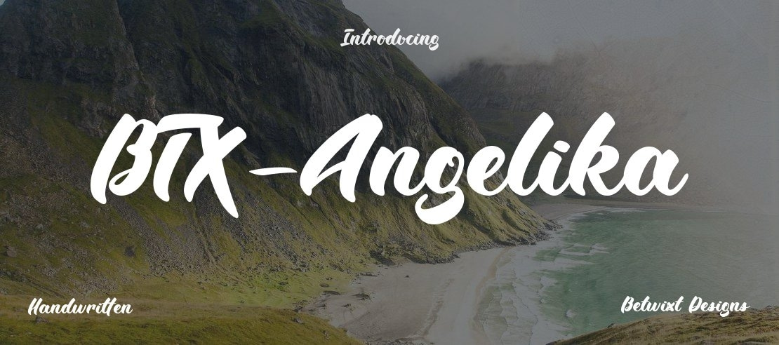 BTX-Angelika Font