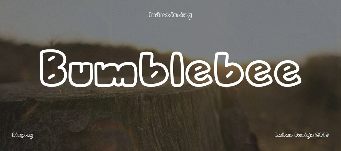 Bumblebee Font