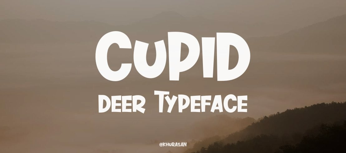 Cupid Deer Font