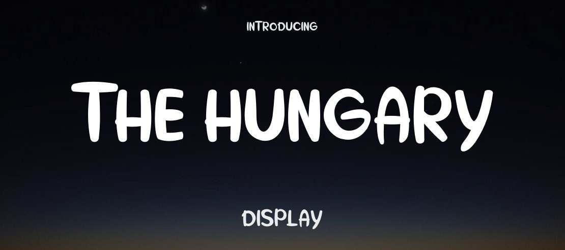 the Hungary Font