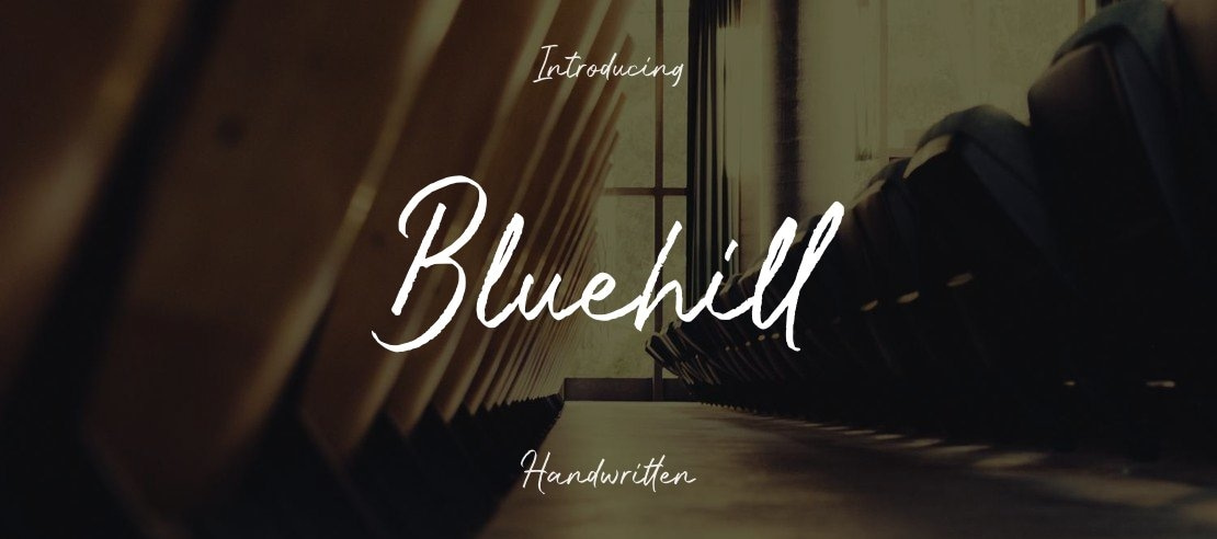 Bluehill Font