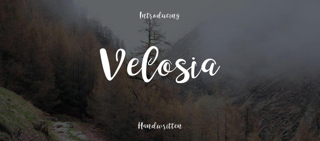 Velosia Font