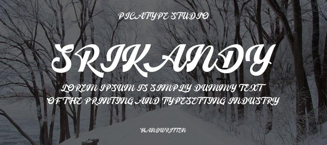 Srikandy Font