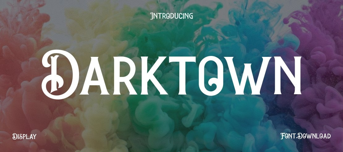 Darktown Font