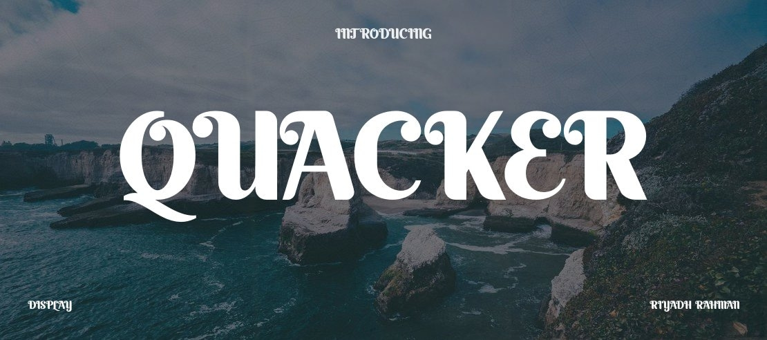 Quacker Font