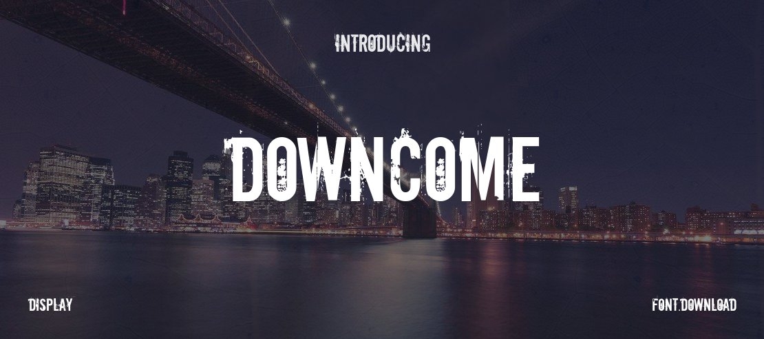 Downcome Font