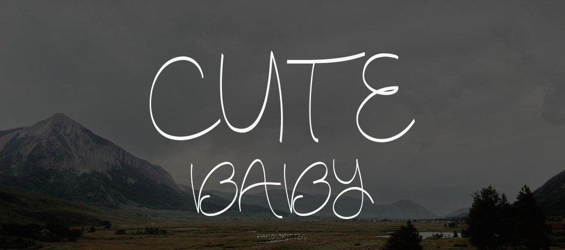 Cute Baby Font