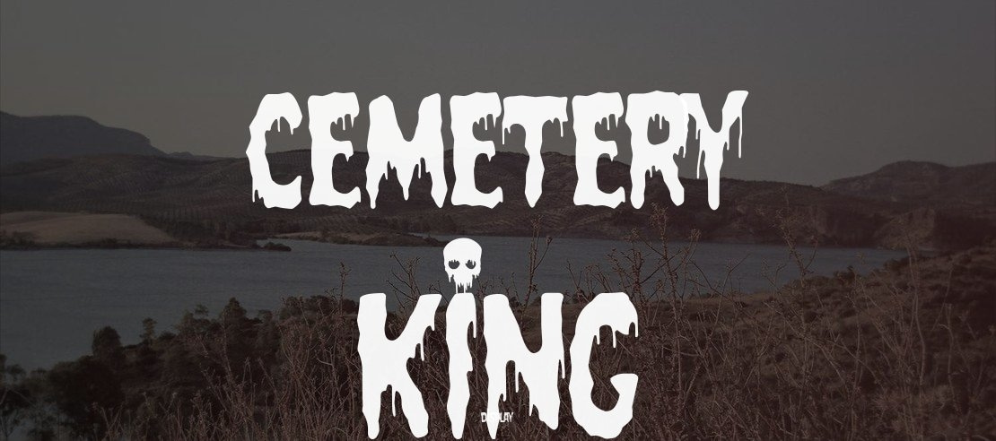 Cemetery King Font