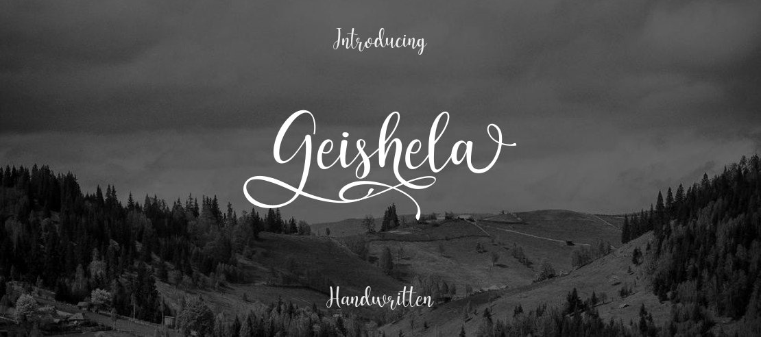 Geishela Font