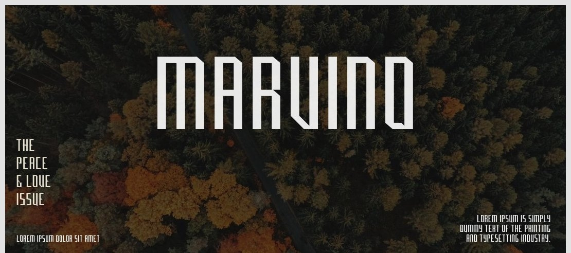 Marvino Font Family