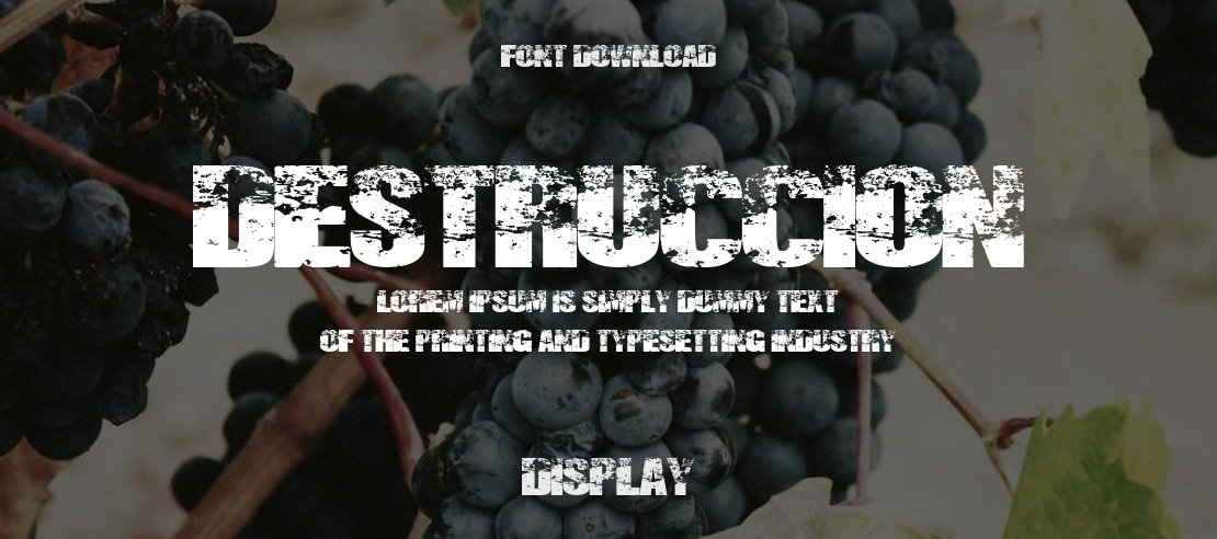 Destruccion Font