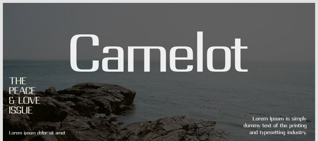 Camelot Font