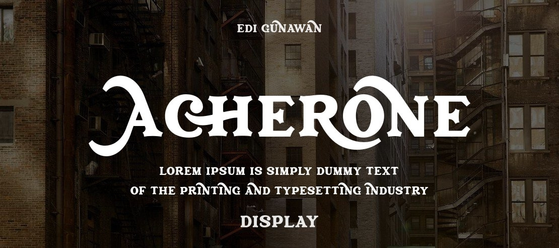 Acherone Font