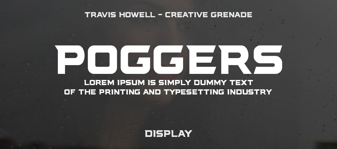 Poggers Font