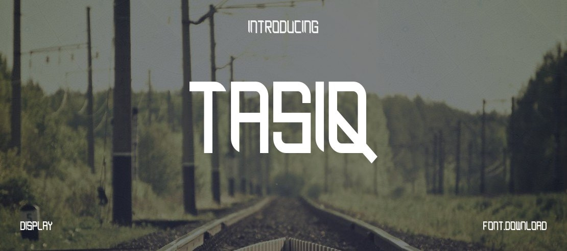 TASIQ Font Family