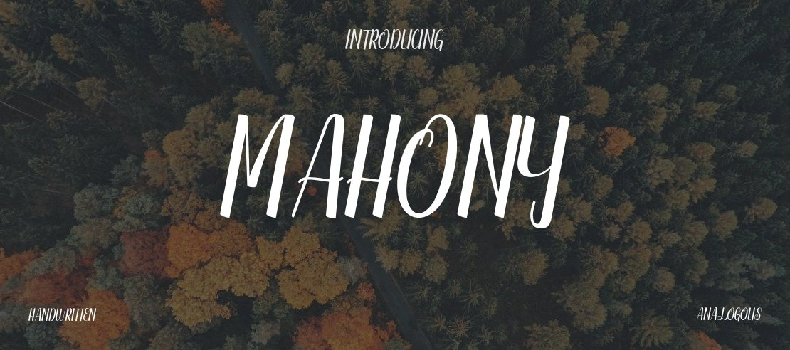 mahony Font