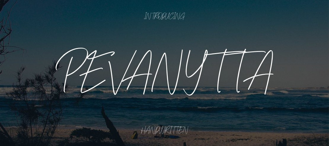 Pevanytta Font