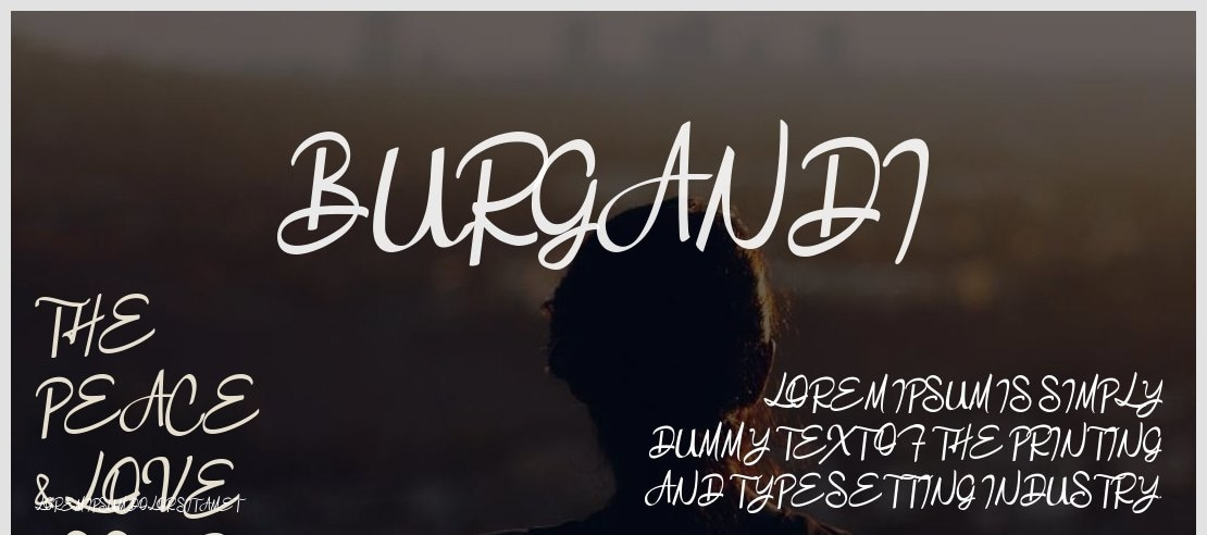 Burgandi Font