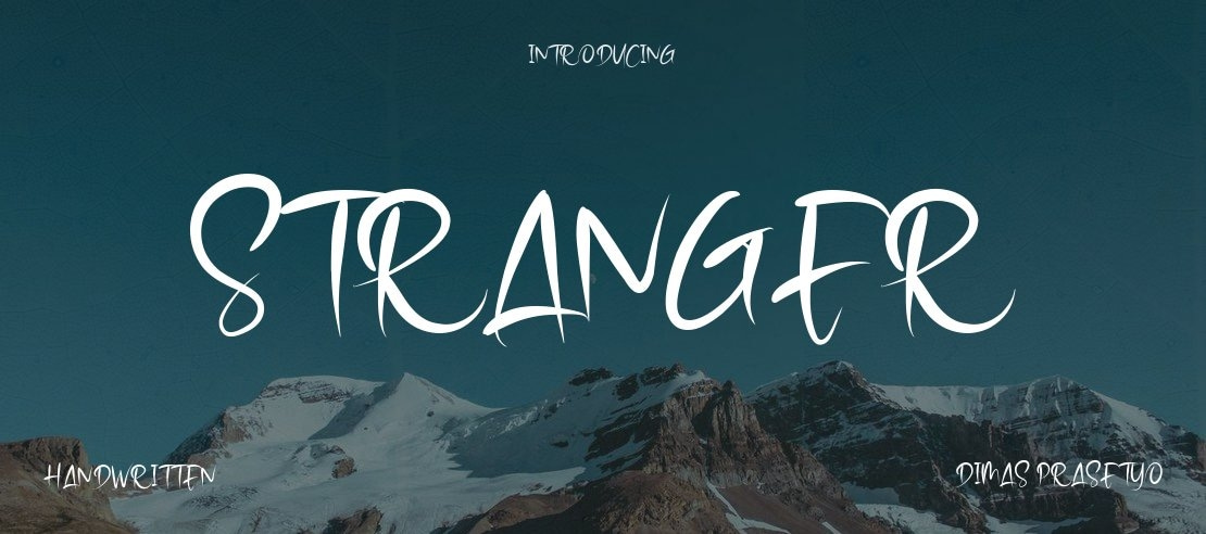 Stranger Font