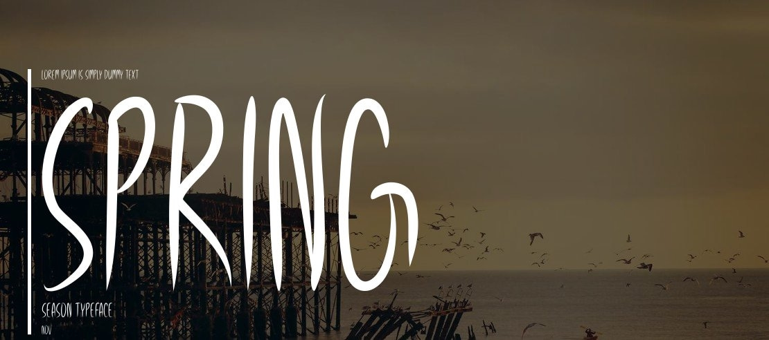 Spring Season Font