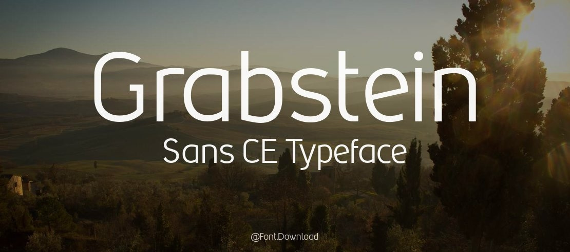 Grabstein Sans CE Font