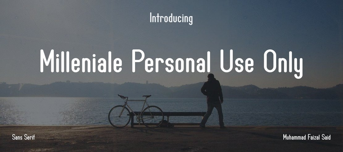 Milleniale Personal Use Only Font