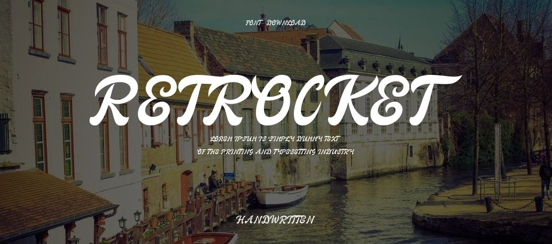 Retrocket Font