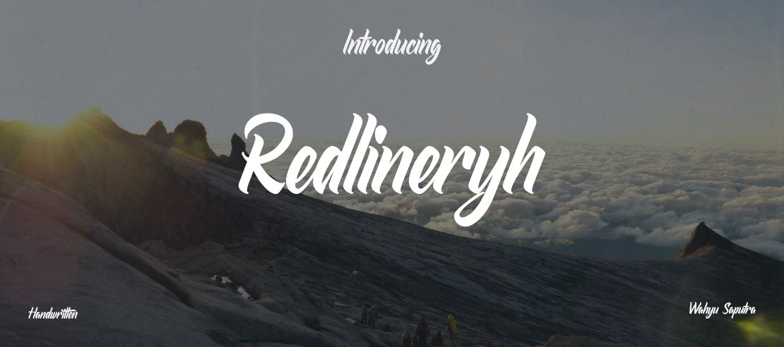 Redlineryh Font