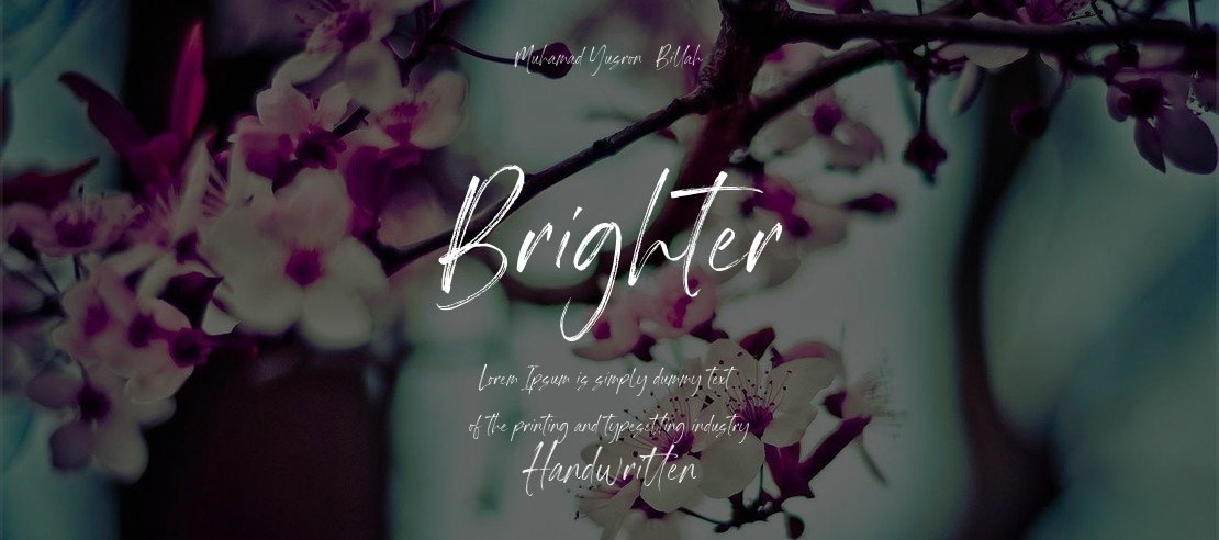 Brighter Font